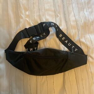 Fenty Beauty Black Belt Bag